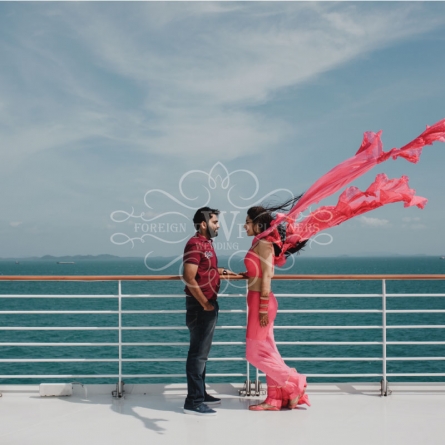 Akshat & Devika Wedding – Dream Cruise, Singapore